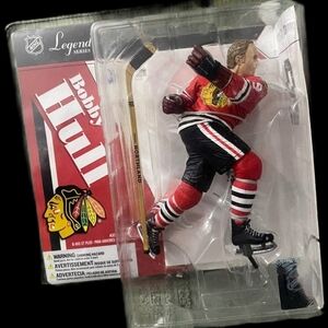 NHL Legend Series Bobby Hull Chicago Blackhawks Red Action Figure